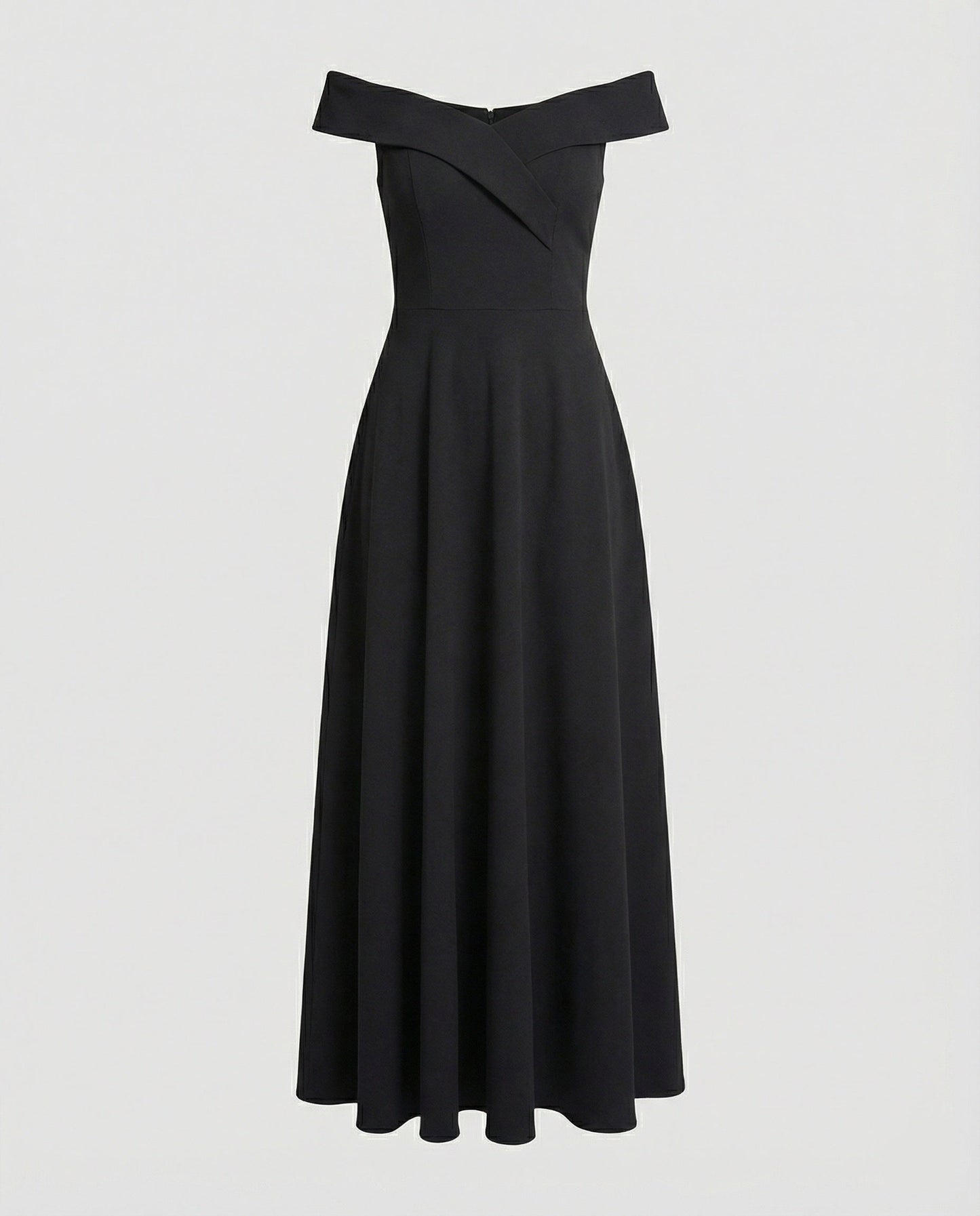 Heidi Women’s Formal Dress with Off-Shoulder Design and Long Flowing Silhouette 2
