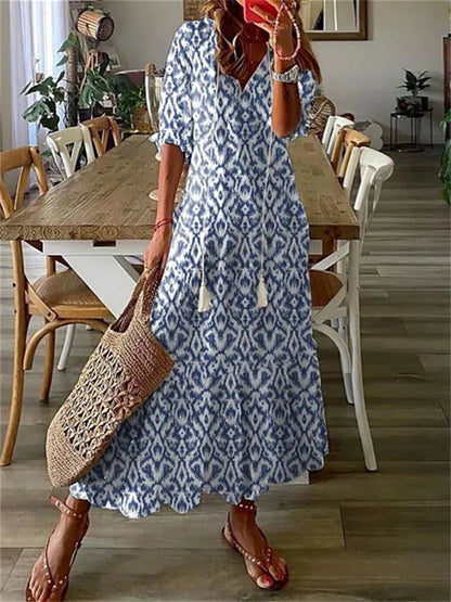 Heidi Women’s Maxi Dress with Airy Cut and Elegant Design for Summer Events 3