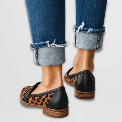 Helen Women’s Orthopaedic Loafers featuring a soft suede finish, designed for comfort and style, perfect for everyday wear. 4