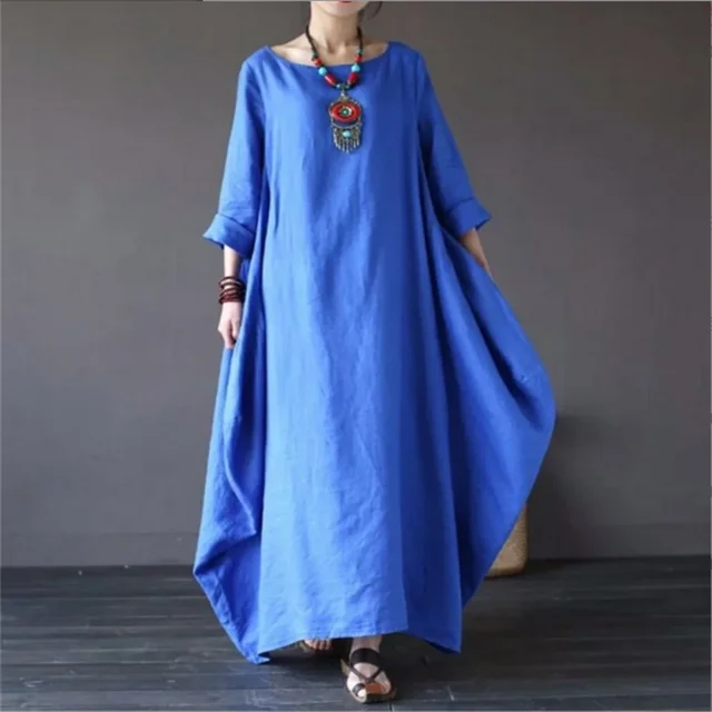 Hera Women’s Dress with Relaxed Fit and Mid-Length Sleeves 3
