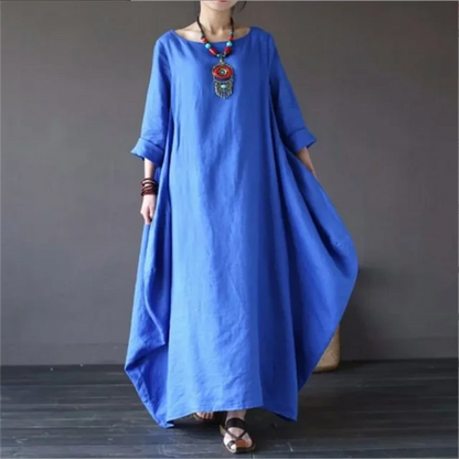 Hera Women’s Dress with Relaxed Fit and Mid-Length Sleeves 3