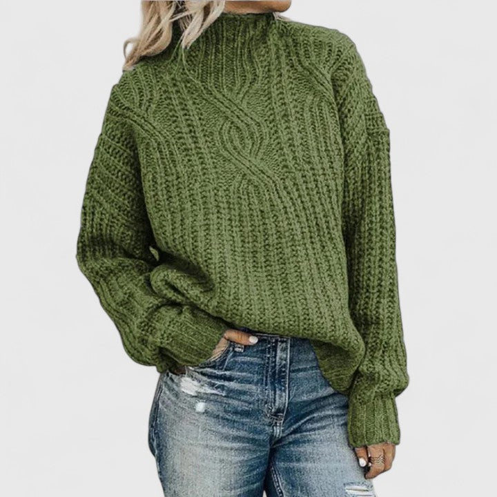 Isla Women's Sweater | Sophisticated Drape, Lightweight Warmth 0