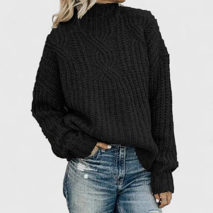 Isla Women's Sweater | Sophisticated Drape, Lightweight Warmth 1