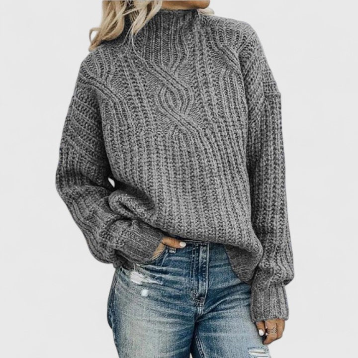 Isla Women's Sweater | Sophisticated Drape, Lightweight Warmth 3