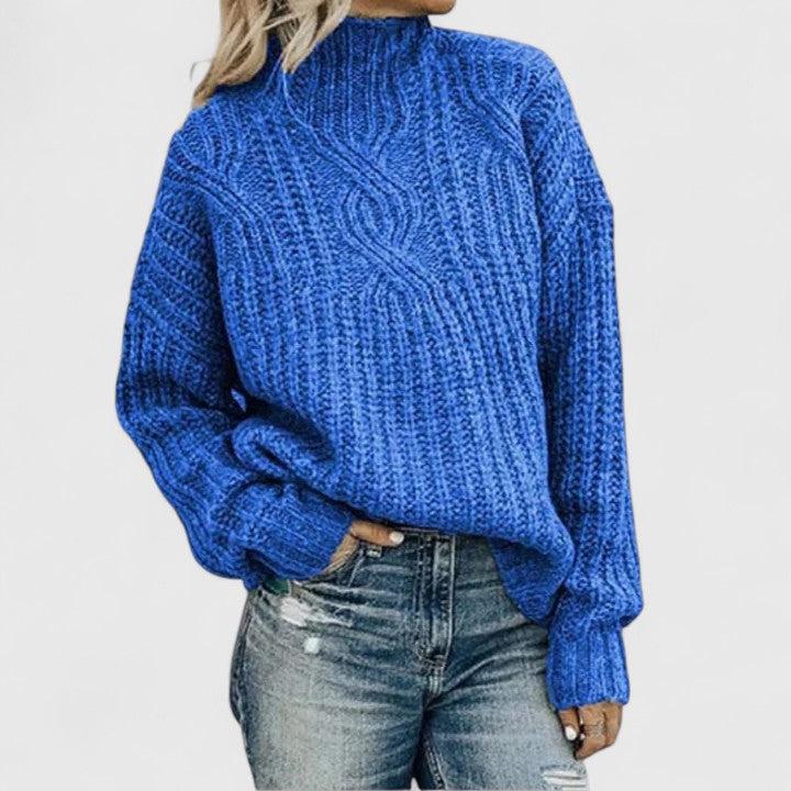 Isla Women's Sweater | Sophisticated Drape, Lightweight Warmth 4