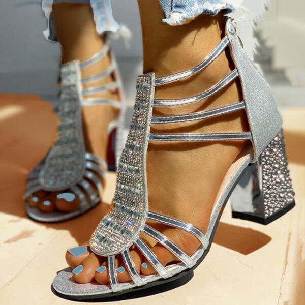 Ivy Women’s Sandals with Open Toe and Block Heel Design 4