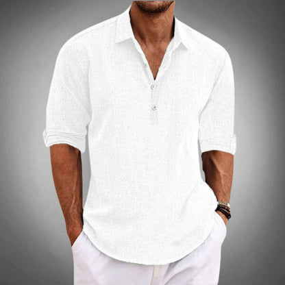 Jade Men’s Polo Shirt with Classic Fit and Button Placket 3