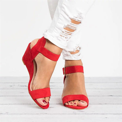 Jade Women’s Sandals with Ankle Strap and Open Toe Design 0