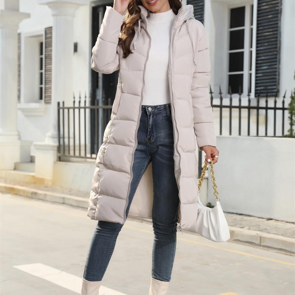 Jade Women’s Winter Coat with Quilted Design and Practical Hood 0