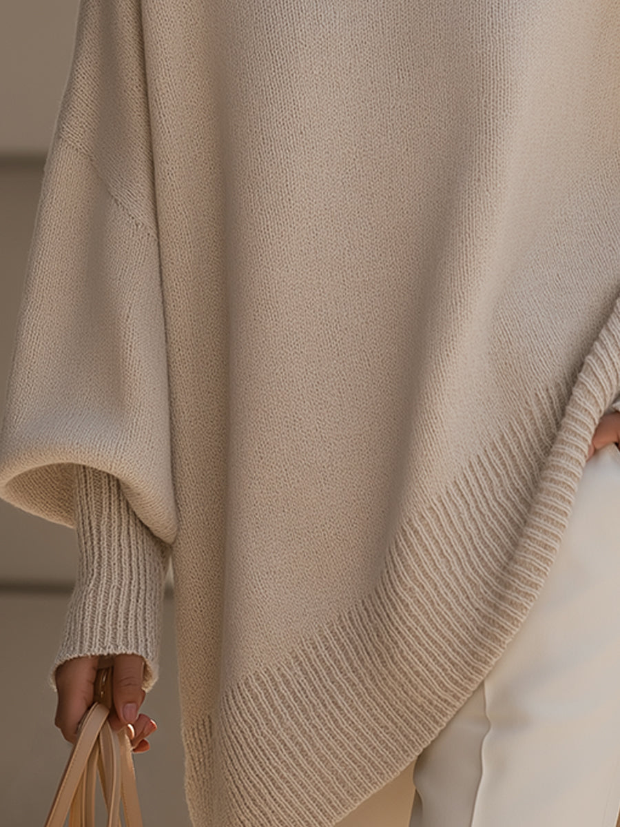 Jara Women's Oversized Sweater | Wool Blend, Relaxed Fit 2