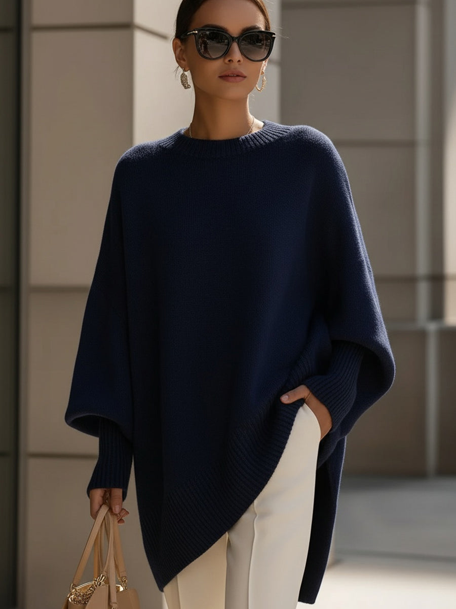 Jara Women's Oversized Sweater | Wool Blend, Relaxed Fit 6