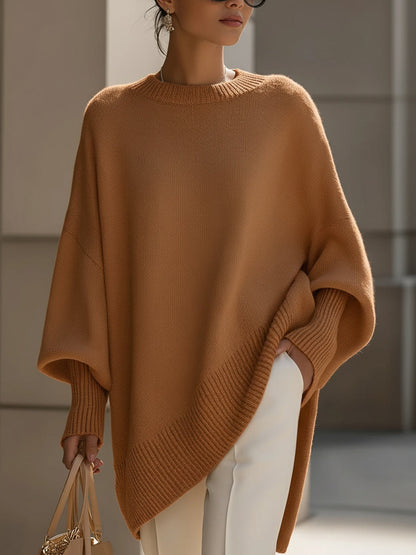 Jara Women's Oversized Sweater | Wool Blend, Relaxed Fit 7