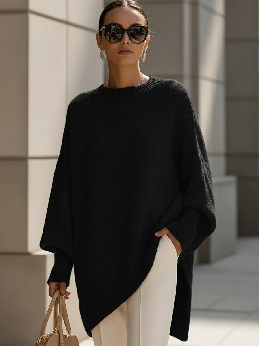 Jara Women's Oversized Sweater | Wool Blend, Relaxed Fit 9
