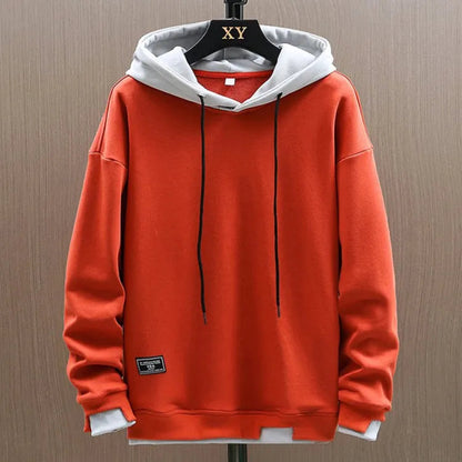 Jens Men’s Hoodie with Two-Tone Design and Adjustable Hood for Casual Comfort 3