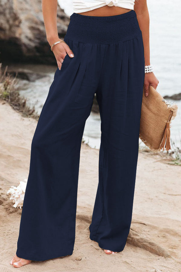 Jolie Women’s Wide Leg Trousers with High-Waist Design and Elegant Silhouette 5