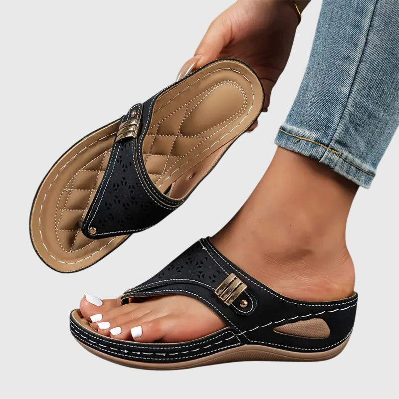 Kaya Women’s Sandals with Ergonomic Support and Slip-On Design 0
