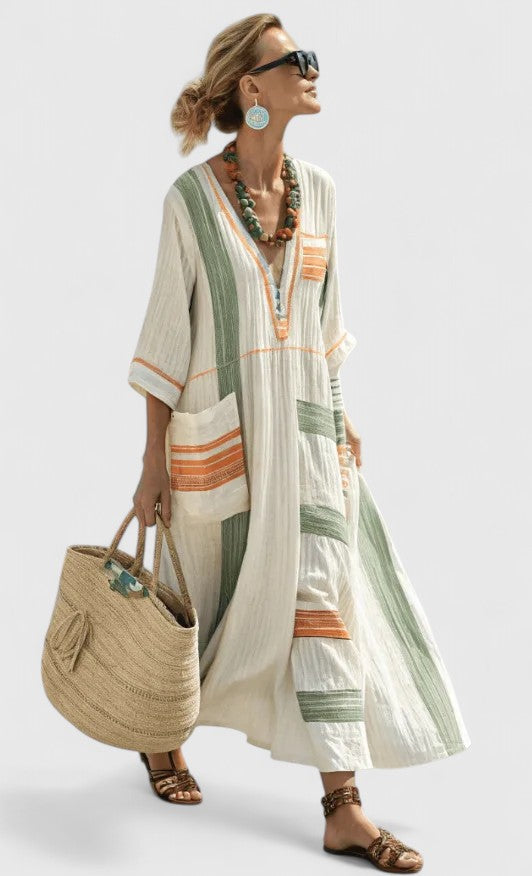 Kyvanna Women’s Maxi Dress with Elegant Silhouette and Relaxed Fit 7