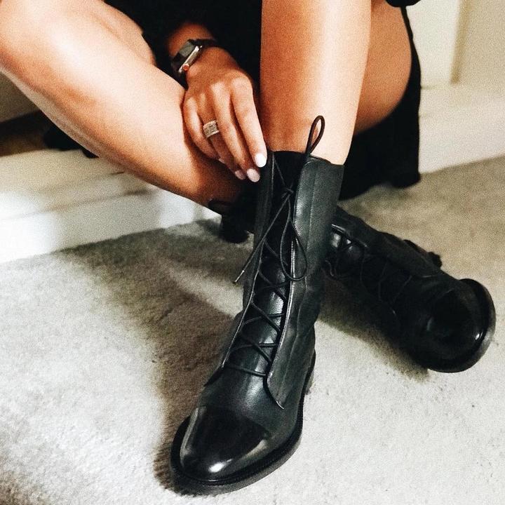 Liora Women's Black Knee High Boots | Premium Leather, Comfortable Stylish Design 0