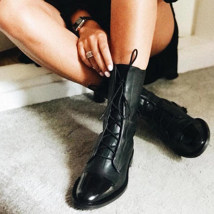 Liora Women's Black Knee High Boots | Premium Leather, Comfortable Stylish Design 0