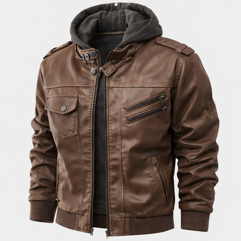Lorin Men's Jacket | Weather-Resistant, Detachable Hood 2