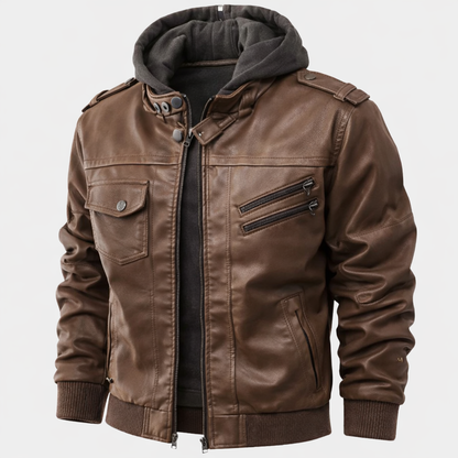 Lorin Men's Jacket | Weather-Resistant, Detachable Hood 2