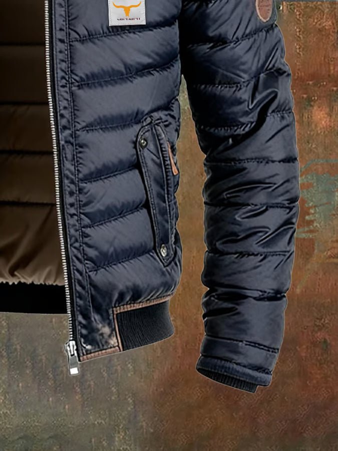 Luca Men's Puffer Jacket | Wind Resistant Duck Down Insulation, Quilted Design 2