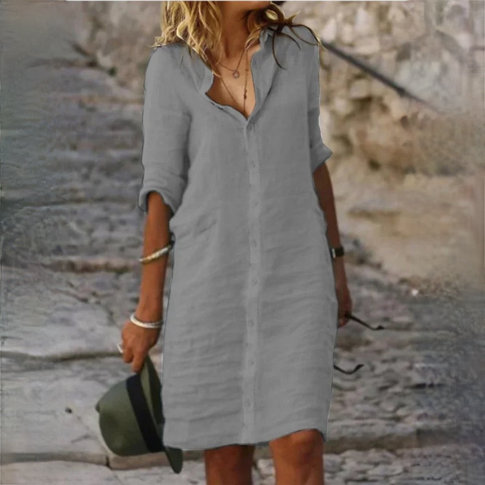 Luna Women’s Dress with Breathable Fabric and Versatile Design 3