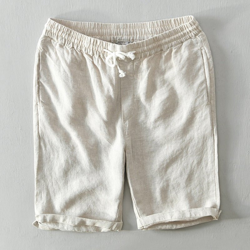 Luxe Men’s Bermuda Shorts with Drawstring and Multiple Pockets 2