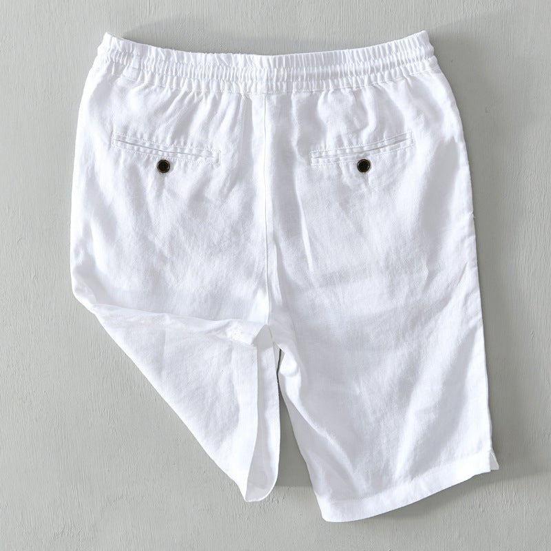 Luxe Men’s Bermuda Shorts with Drawstring and Multiple Pockets 5