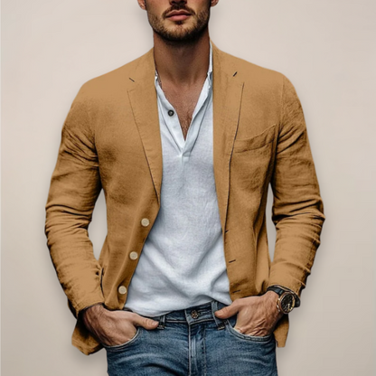 Luxe Men’s Blazer Jacket with Slim Fit and Lightweight Design 2
