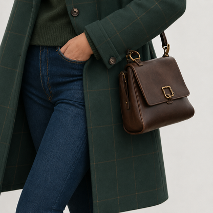 Mariza Women's Wool Coat | Warm Fabric-Blend, Tailored Fit 2