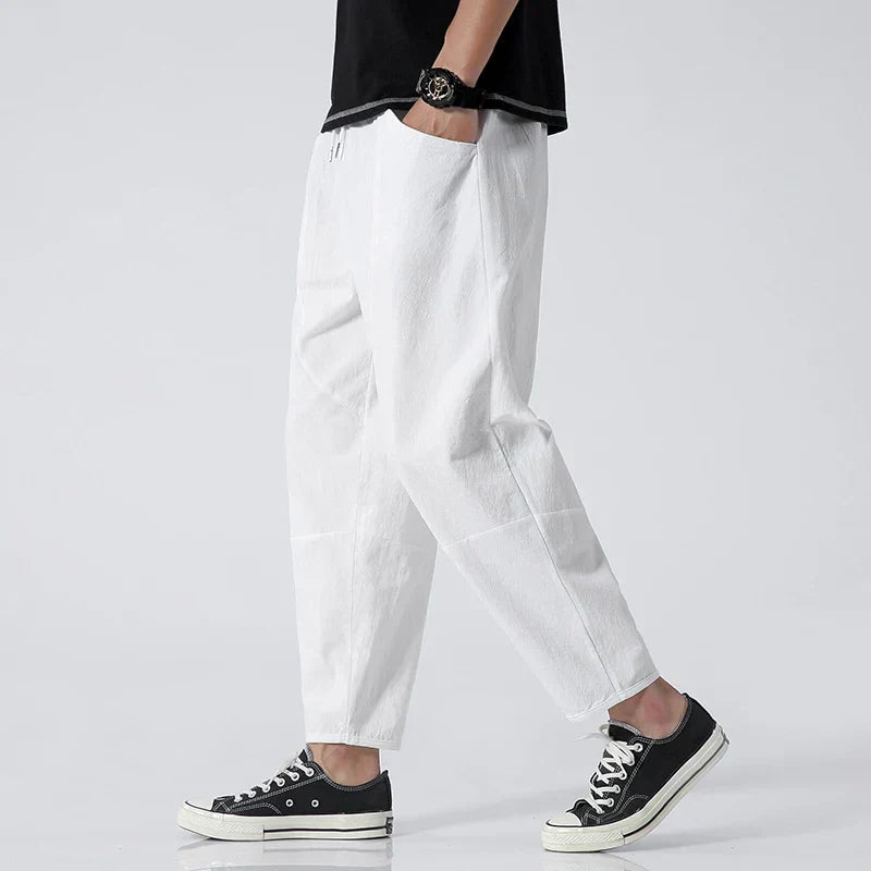 Mark Men's Trousers with Relaxed Fit and Modern Street Style 3