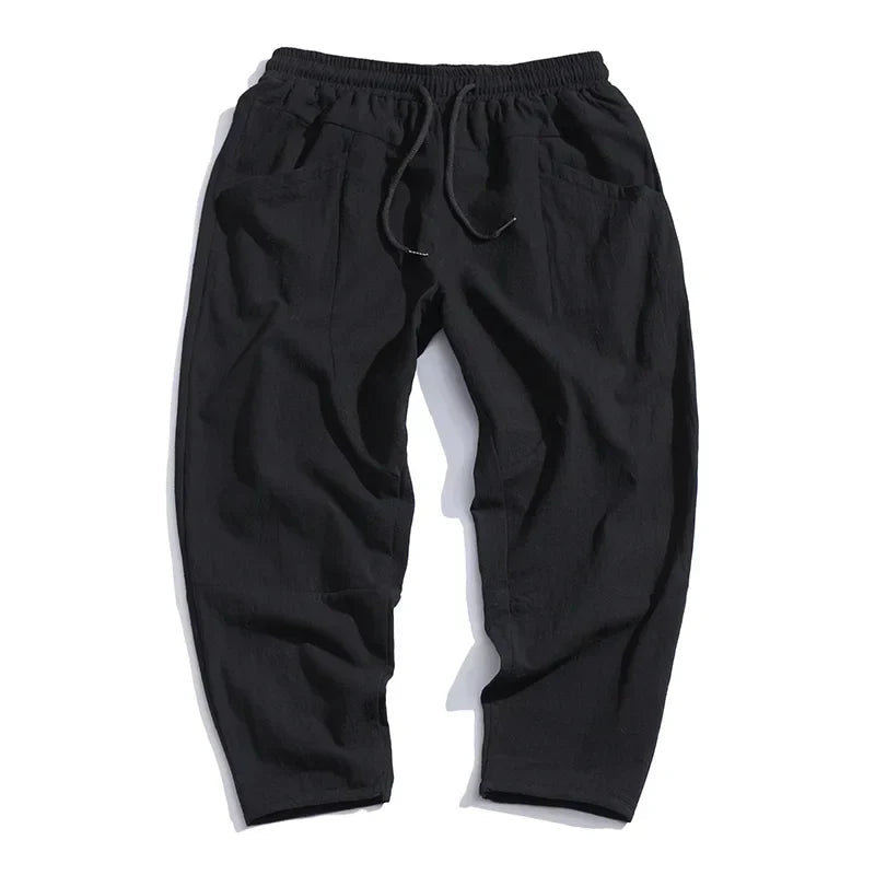 Mark Men's Trousers with Relaxed Fit and Modern Street Style 4