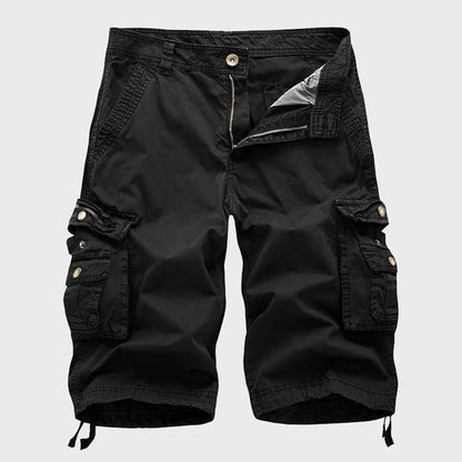Maverick Men's Cargo Shorts with Adjustable Drawstring and Multiple Pockets 2