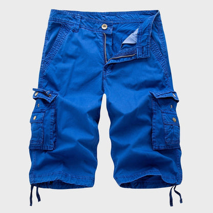 Maverick Men's Cargo Shorts with Adjustable Drawstring and Multiple Pockets 4