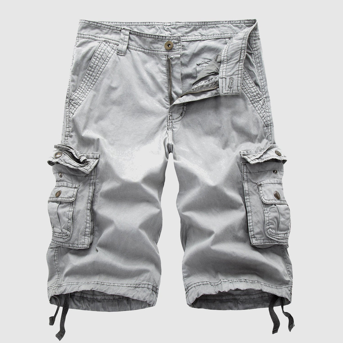 Maverick Men's Cargo Shorts with Vintage Multi-Pocket Design 4