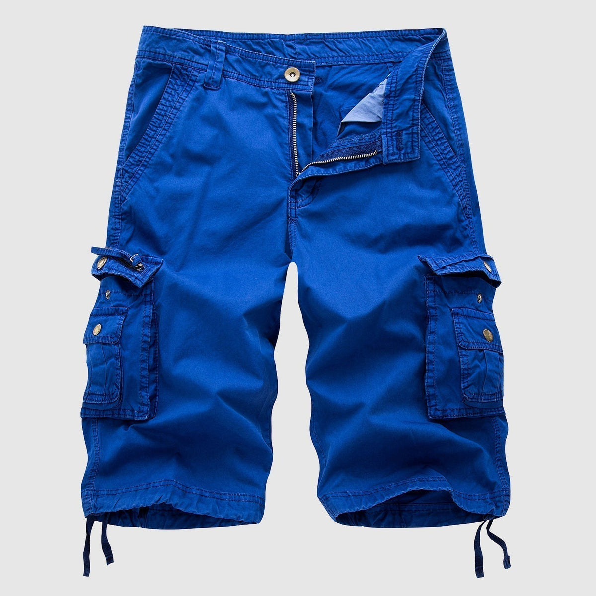Maverick Men's Cargo Shorts with Vintage Multi-Pocket Design 5