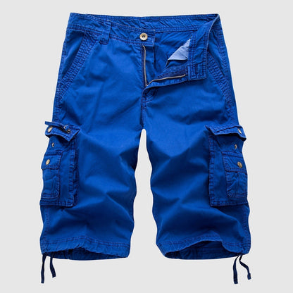 Maverick Men's Cargo Shorts with Vintage Multi-Pocket Design 5