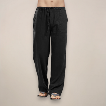 Maverick Men’s Trousers with Relaxed Fit and Adjustable Drawstring Waistband 3