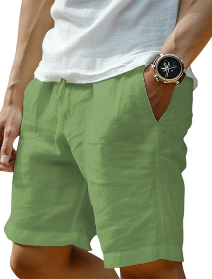 Milo Men’s Casual Shorts with Loose Fit and Adjustable Drawstring Waist 0