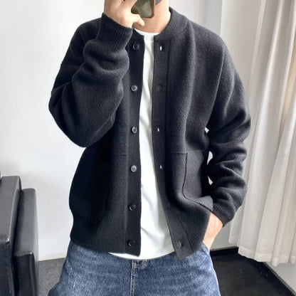 Nash Men's Cardigan Sweater | Relaxed Fit, Button-Up, Knit 3