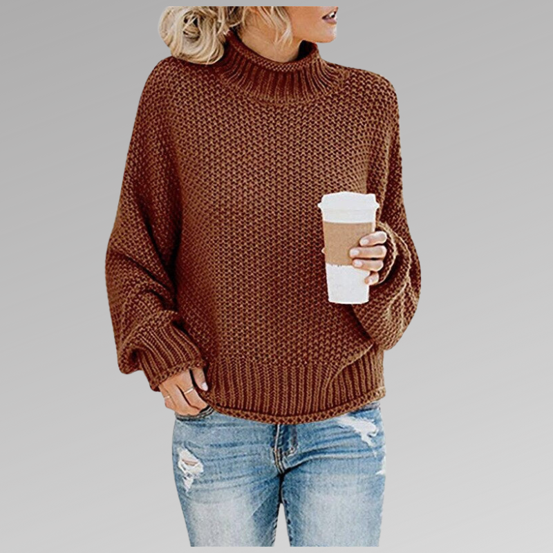 Natasha Women’s Loose Knitted Sweater with Relaxed Fit for Winter 3