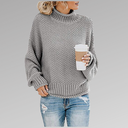 Natasha Women’s Loose Knitted Sweater with Relaxed Fit for Winter 4
