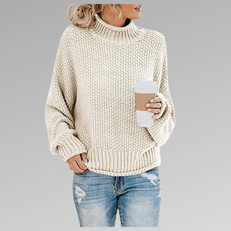 Natasha Women’s Loose Knitted Sweater with Relaxed Fit for Winter 7