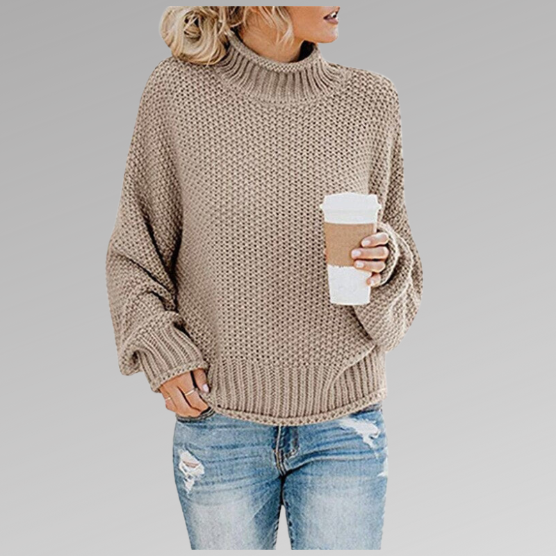 Natasha Women’s Loose Knitted Sweater with Relaxed Fit for Winter 8