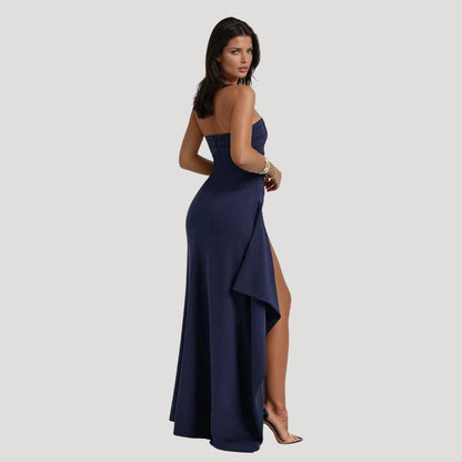 Nina Women’s Maxi Dress with Strapless Design and Elegant Silhouette 3