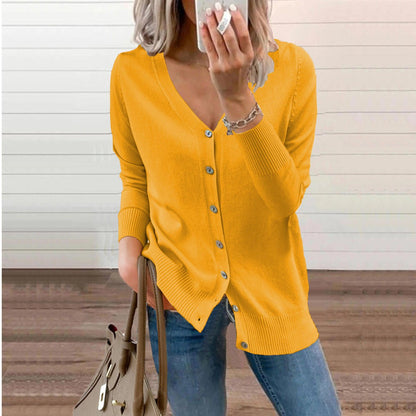 Olivia Women's Cardigan Sweater | V-Neck, Button-Front, Long Sleeve 3