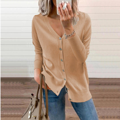 Olivia Women's Cardigan Sweater | V-Neck, Button-Front, Long Sleeve 7