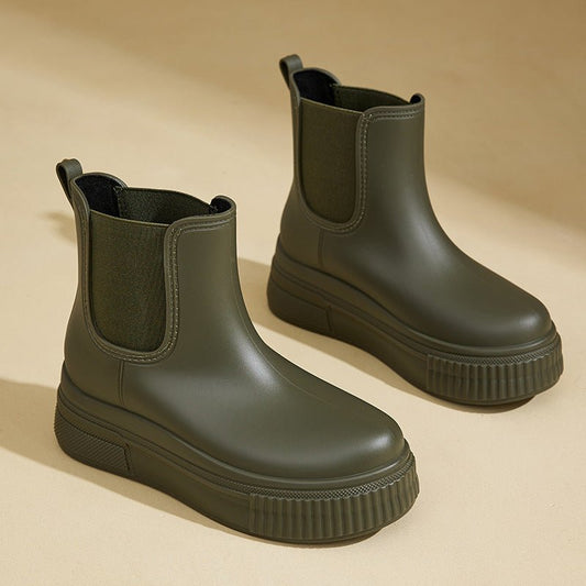 Olivia Women's Chelsea Boots | Waterproof Platform Ankle Design 0