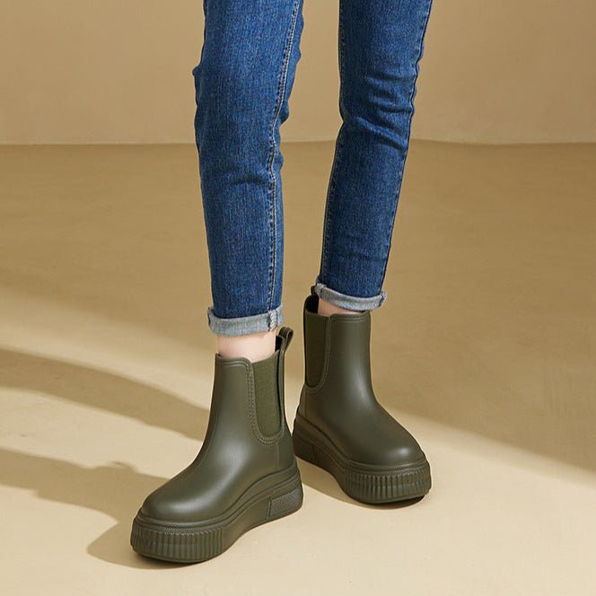 Olivia Women's Chelsea Boots | Waterproof Platform Ankle Design 4